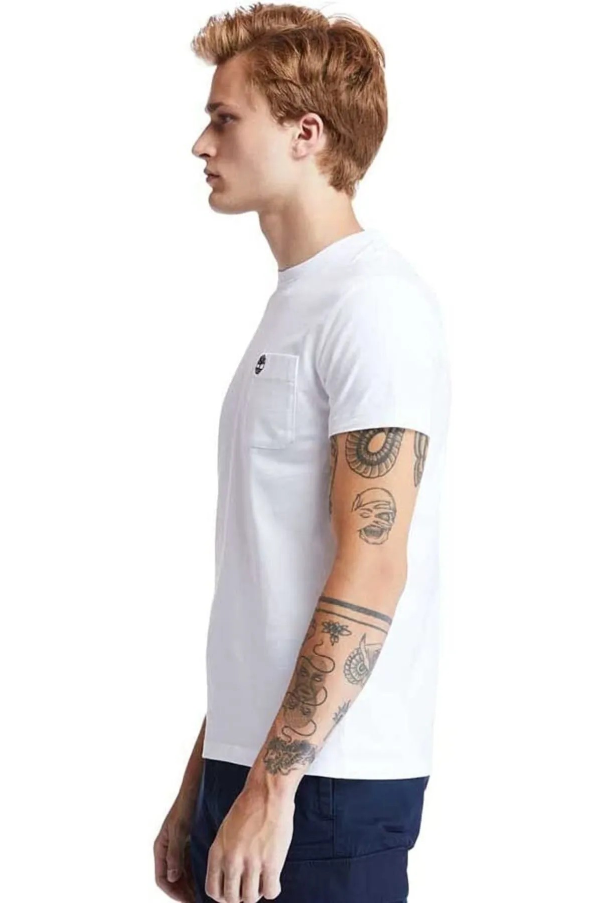 Timberland Dunstan River Chest Pocket Erkek Kısa Kollu T-Shirt