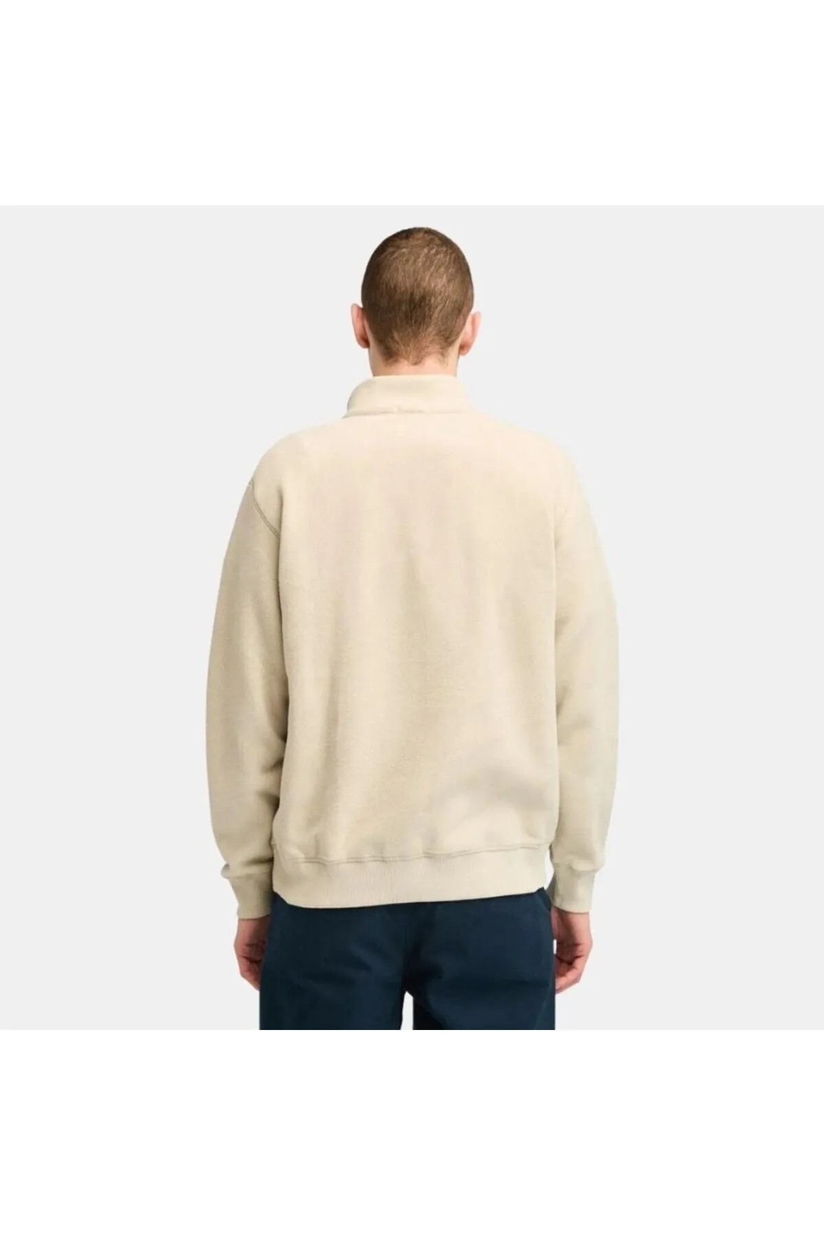 Timberland Linear Logo 1/4 Zip Polartec 200 Fleecez -  Bej