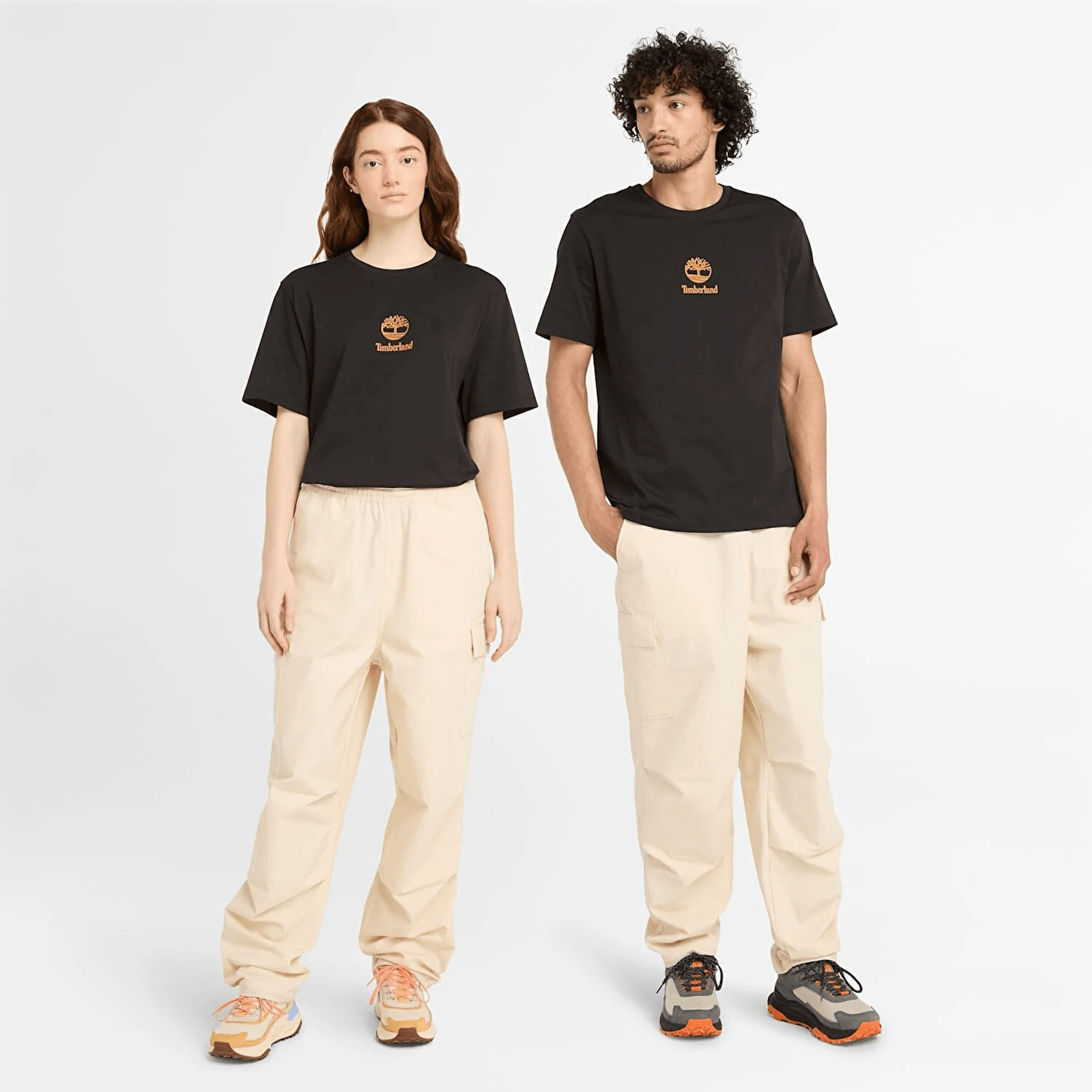 Timberland Logo Baskılı Erkek Kısa Kollu T-Shirt