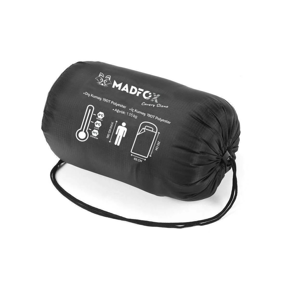 Madfox Cavery Stone Uyku Tulumu -10°C