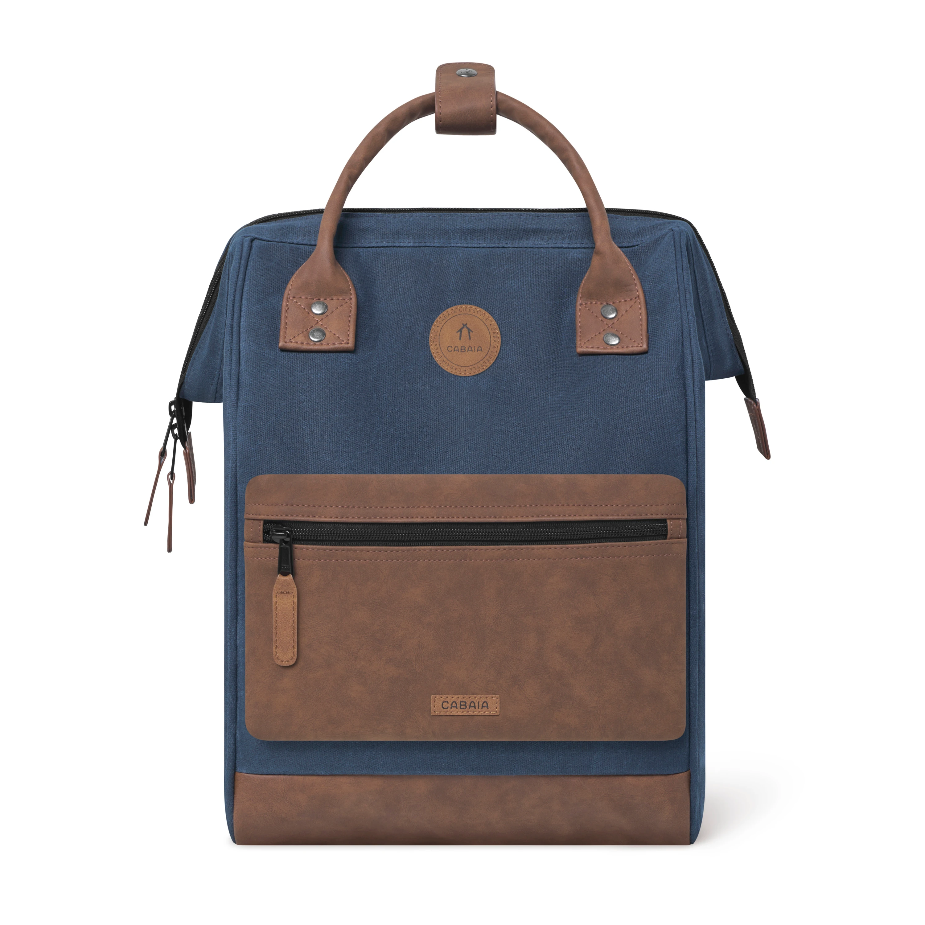 Cabaia Waxed Cotton Montalivet Medium Sırt Çantası