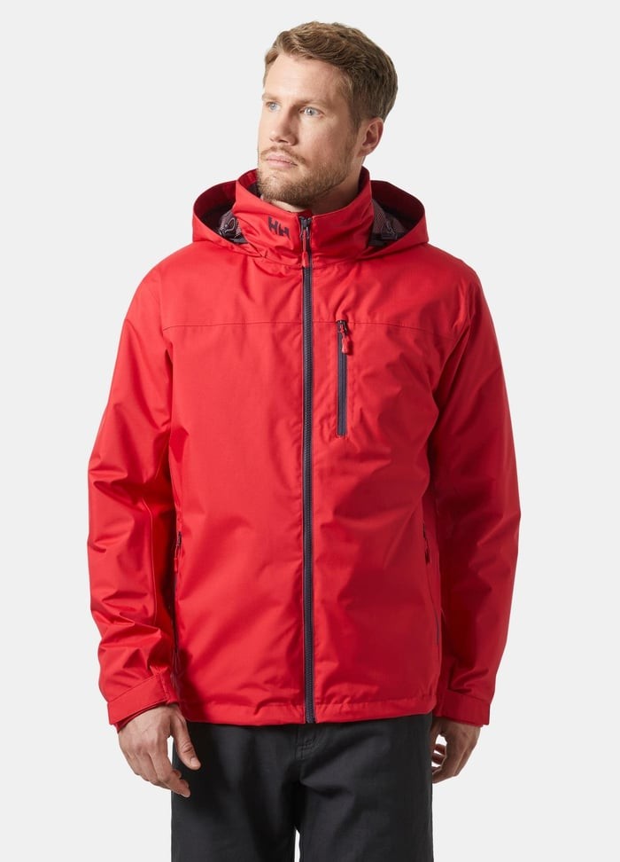 Helly Hansen Crew Hooded Midlayer Mont 2 - Red