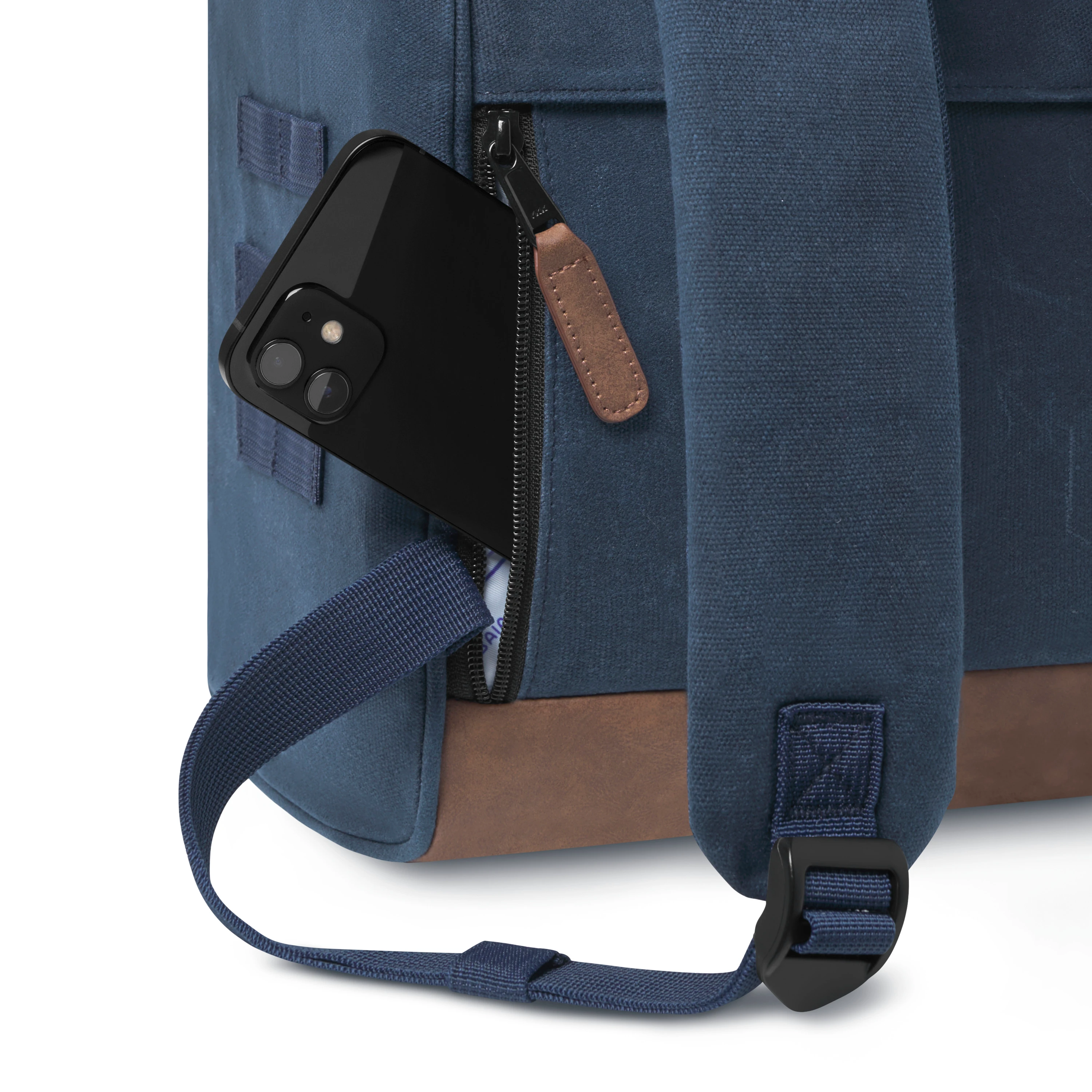 Cabaia Waxed Cotton Montalivet Medium Sırt Çantası