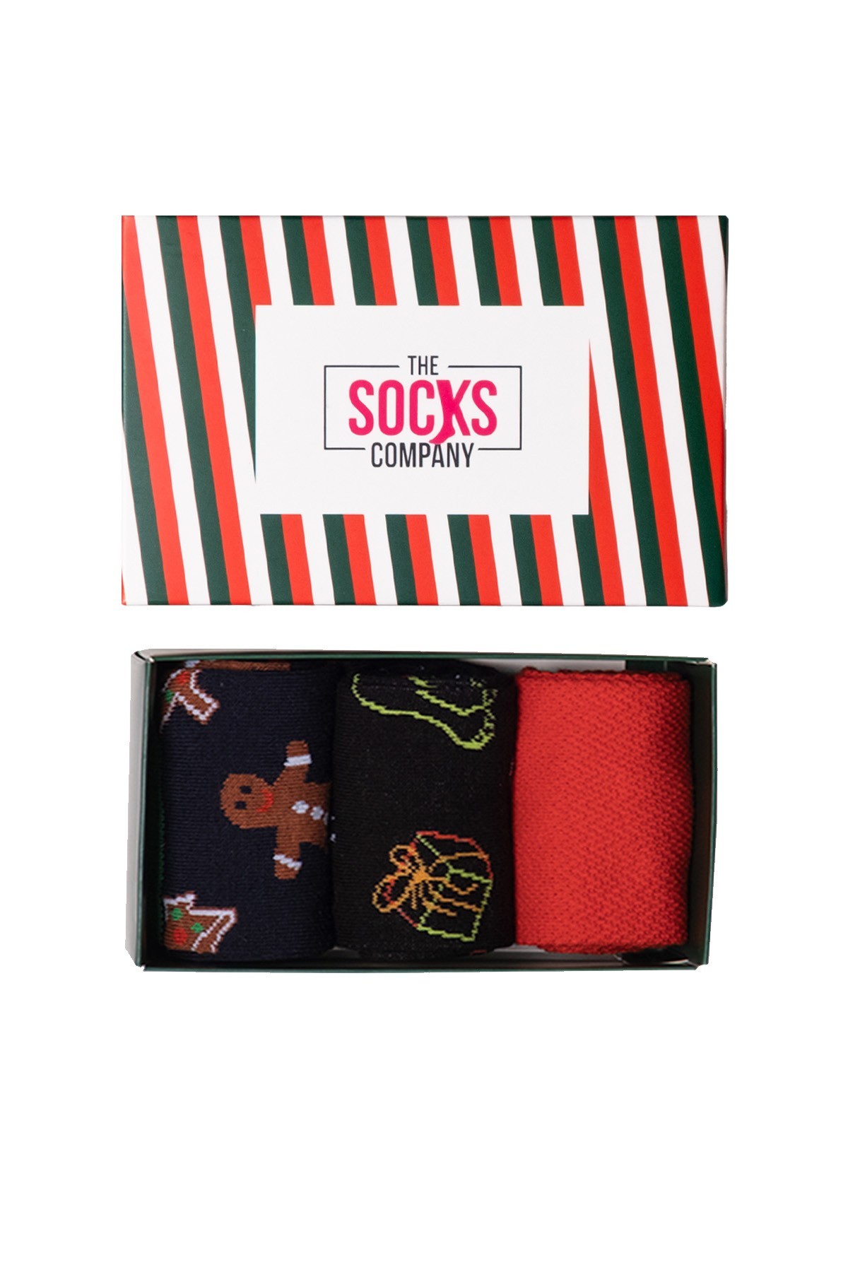 The Socks Company 3'lü Yılbaşı Temalı Çorap Seti
