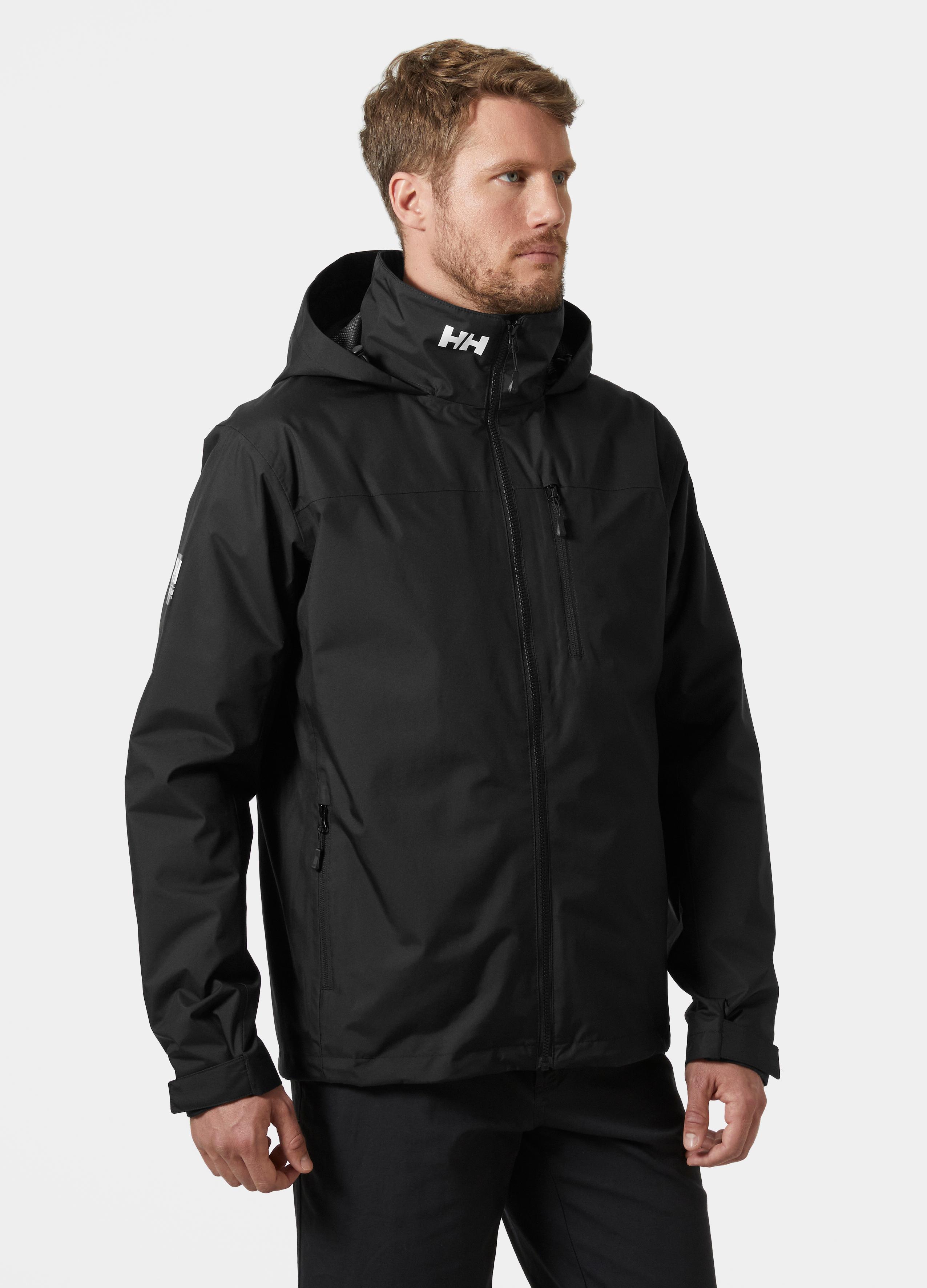 Helly Hansen Crew Hooded Midlayer Mont 2 - Black