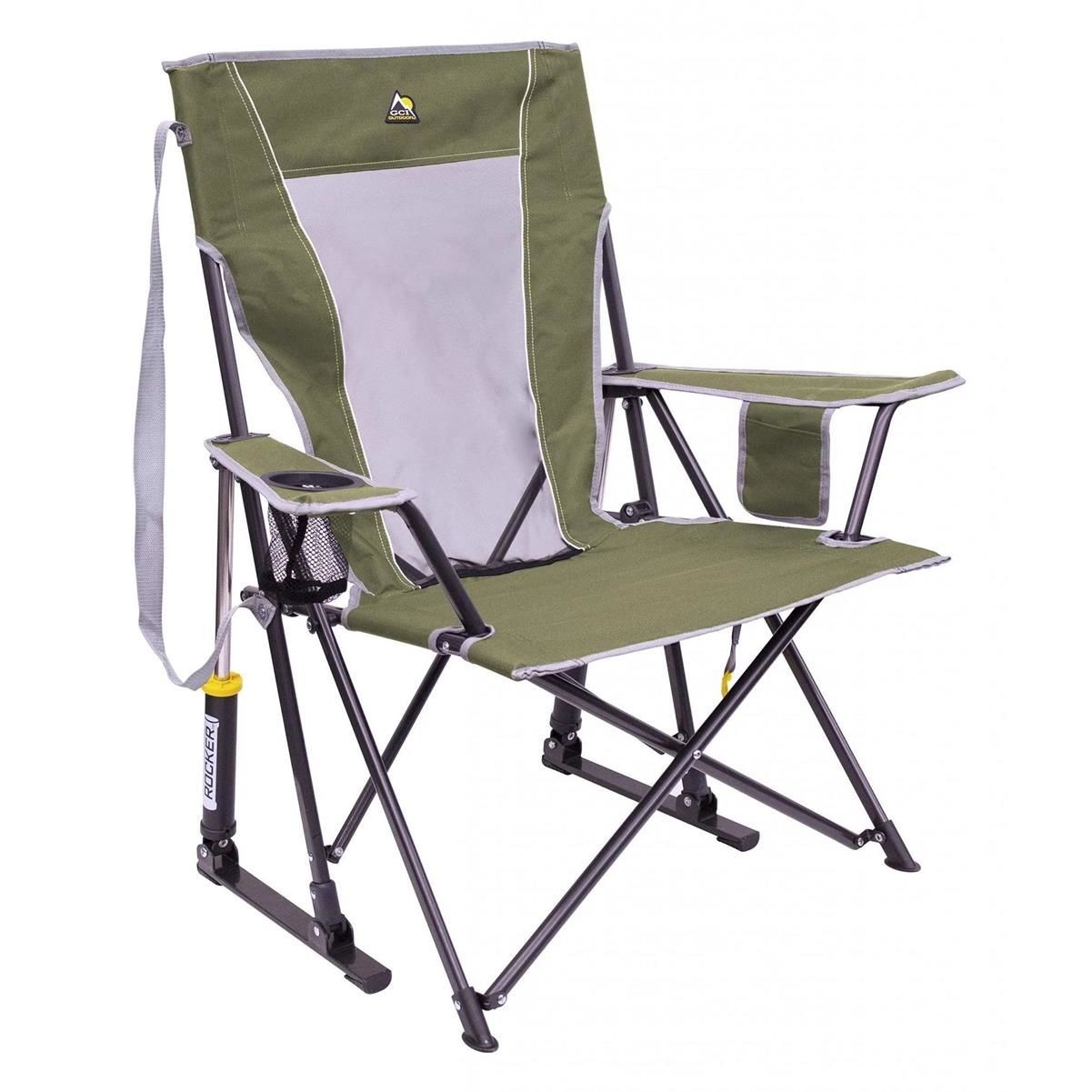 Gci Outdoor Comfort Pro Rocker™ Amortisörlü Katlanır Kamp Sandalyesi - Yeşil