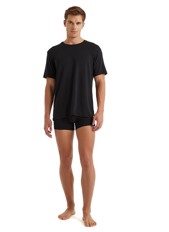 Blackspade Erkek T-Shirt Silver 9306 - Siyah