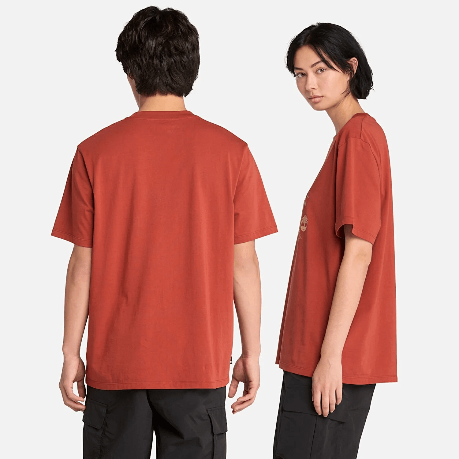 Timberland Ikonik Bot Grafik Tasarım T-Shirt