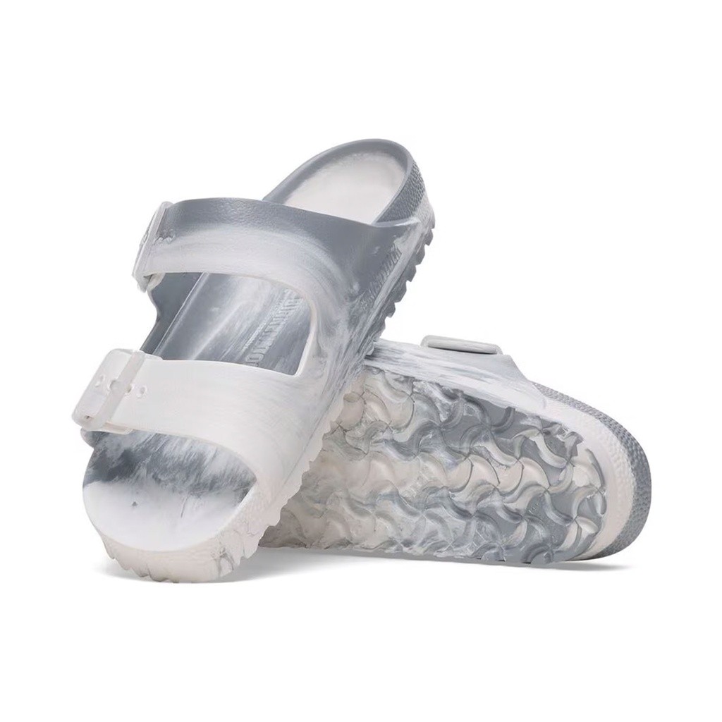 Birkenstock Arizona Eva Metallic Silver Multi