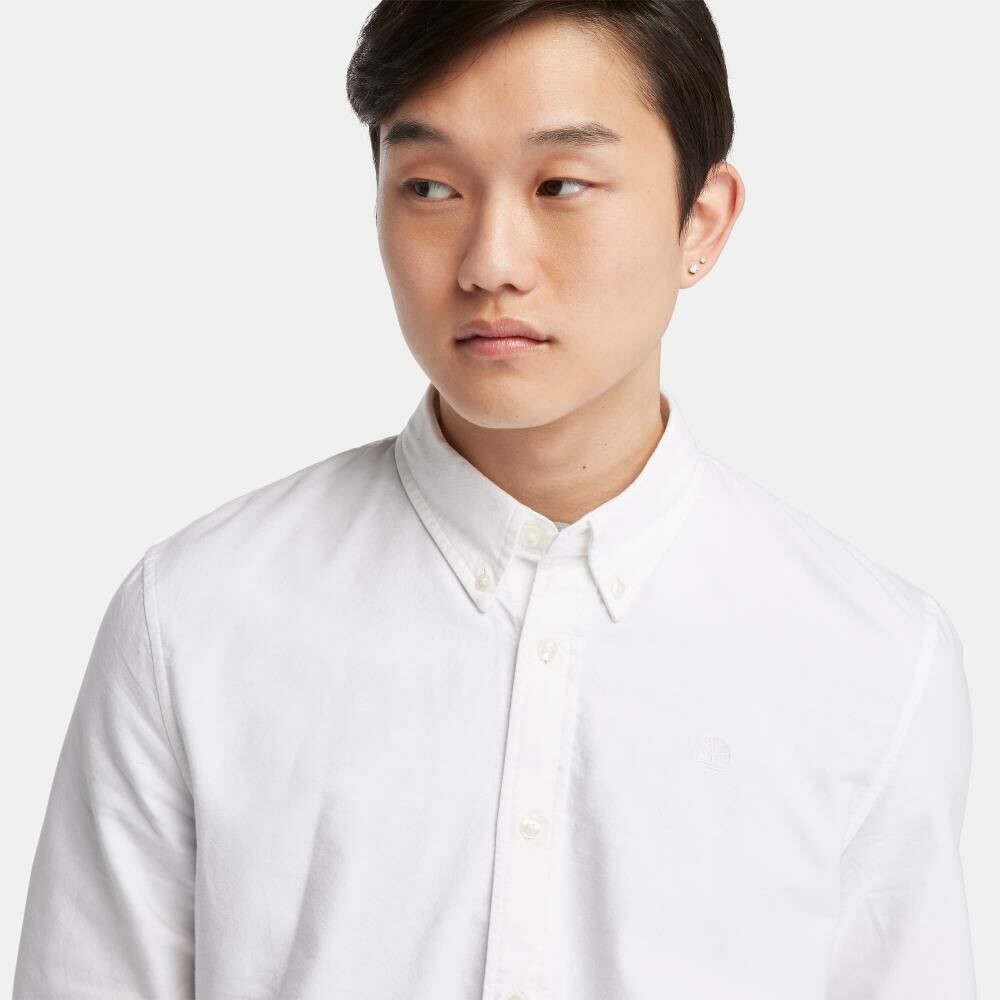 Timberland Oxford Shirt Erkek Slim Fit Gömlek