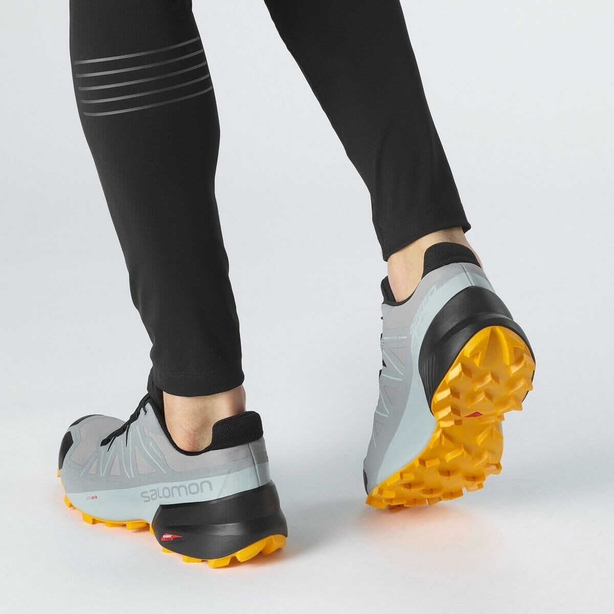 Salomon Shoes Speedcroos 5 GTX Monument/Black/Saffron