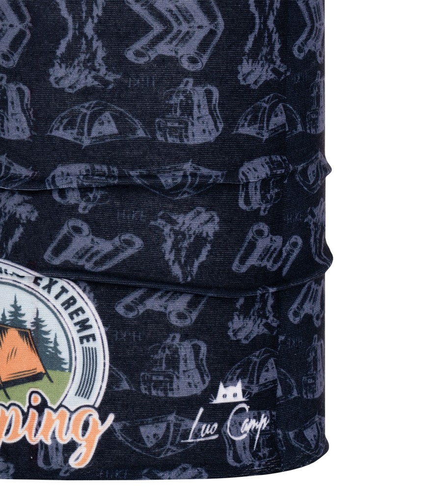 Luo Camp Wildness&Extreme Unisex Antrasit Buff