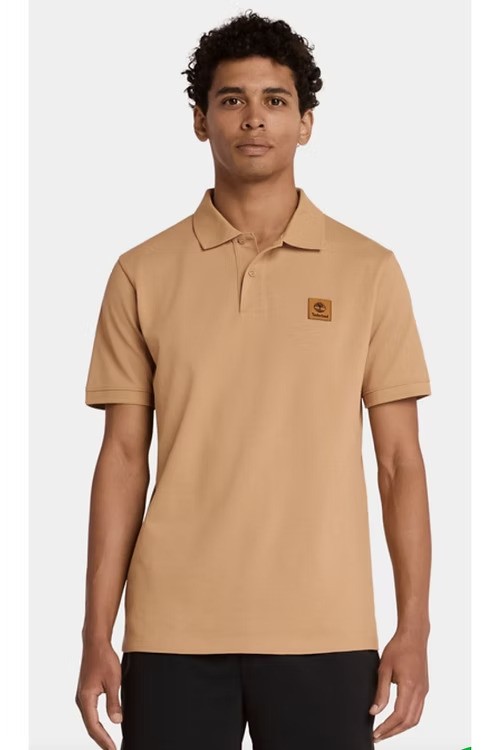 Timberland Woven Badge Polo Yaka T-Shirt
