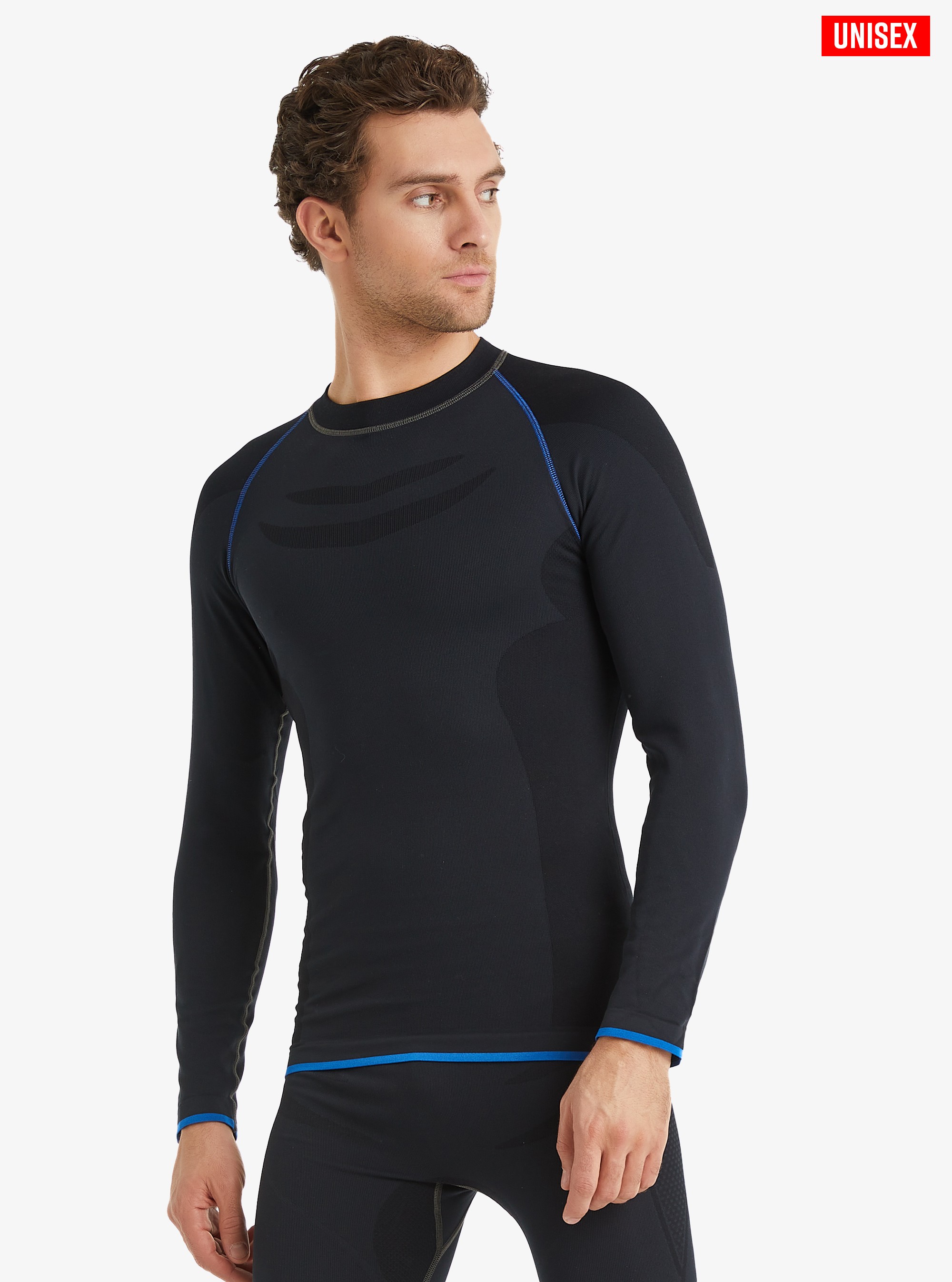Black Spade Unisex Termal Tişört Pro 2. Seviye 9571 - Antrasit