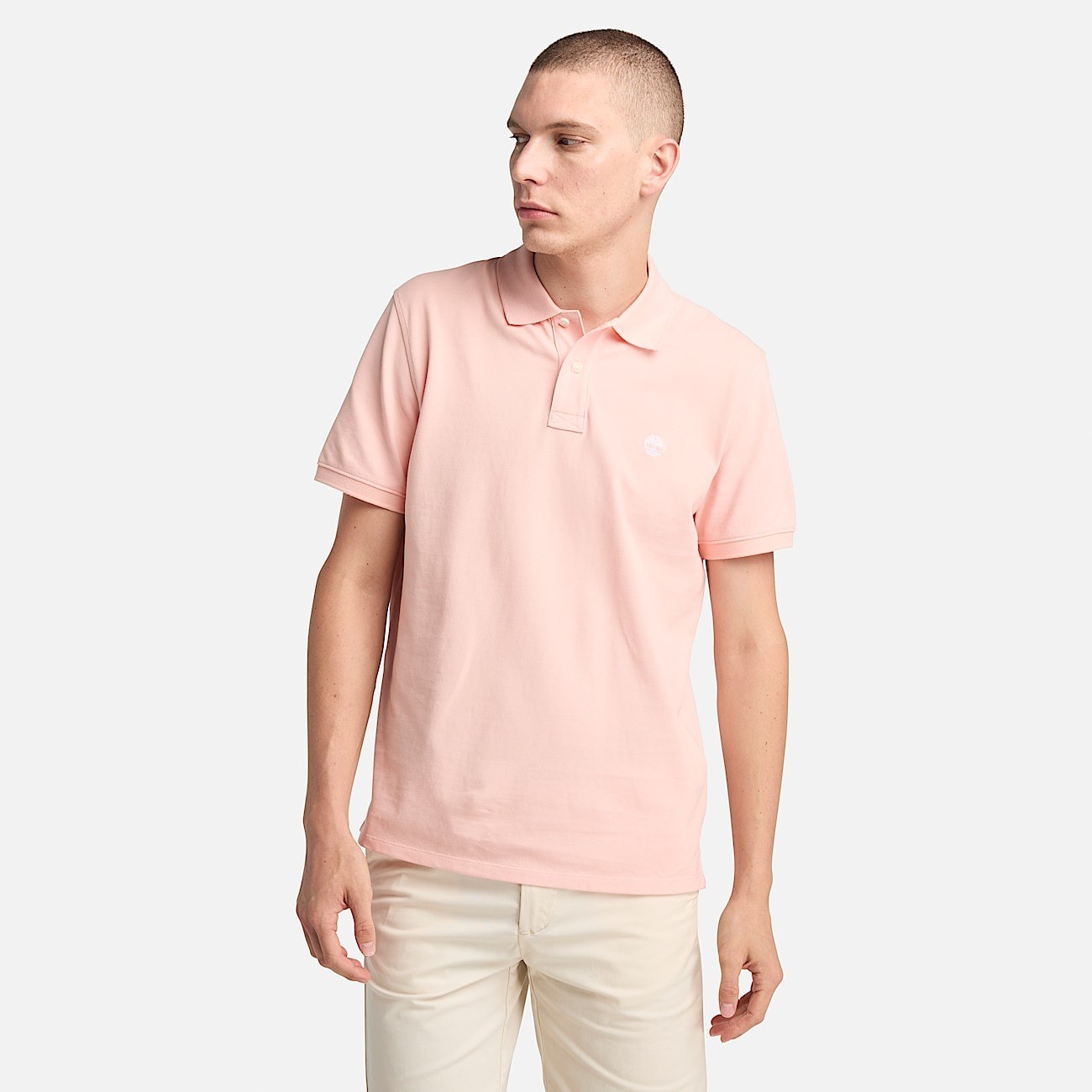 Timberland Millers River Printed Neck Short Sleeve