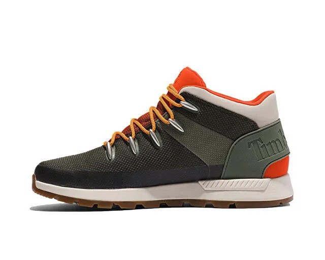 Timberland Mıd Lace Up Waterproof Sneaker Erkek Haki Spor Ayakkabı