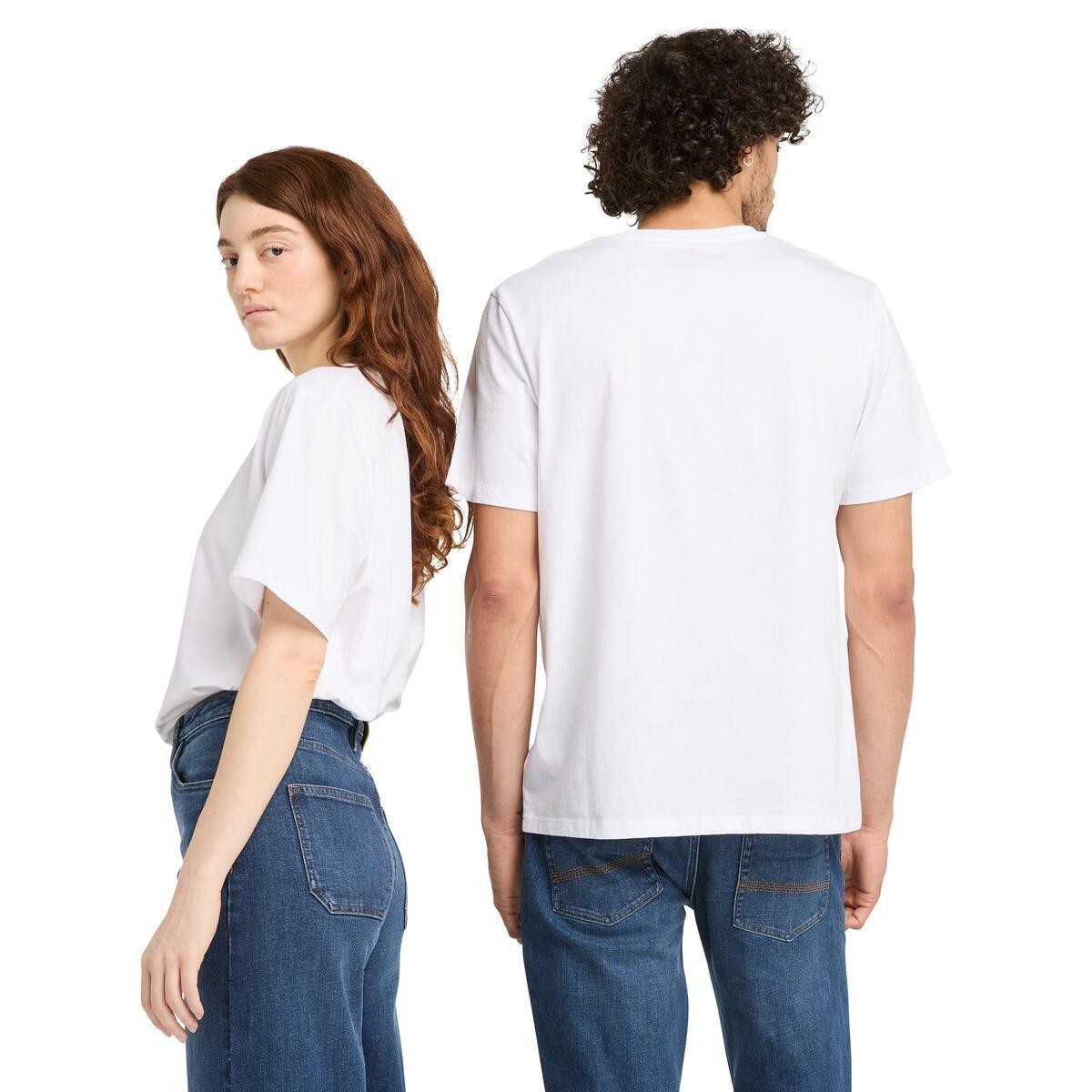 Timberland Logo Baskılı Erkek Kısa Kollu T-Shirt
