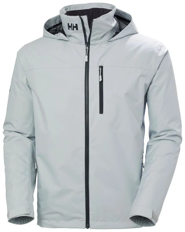 Helly Hansen Crew Hooded Midlayer Mont 2 - Grey Fog