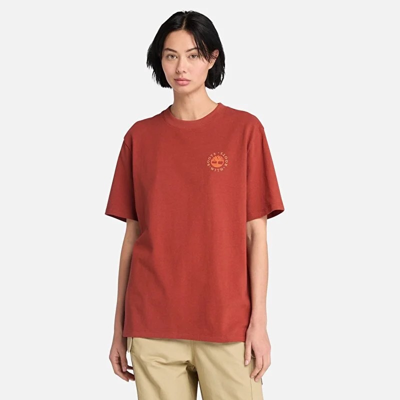 Timberland Washed Boot Lab Back Graphic Tee