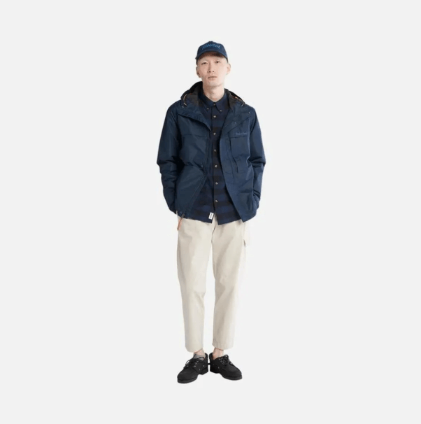 Timberland Water Resistant Shell Full-Zip Hoodie Erkek Ceket
