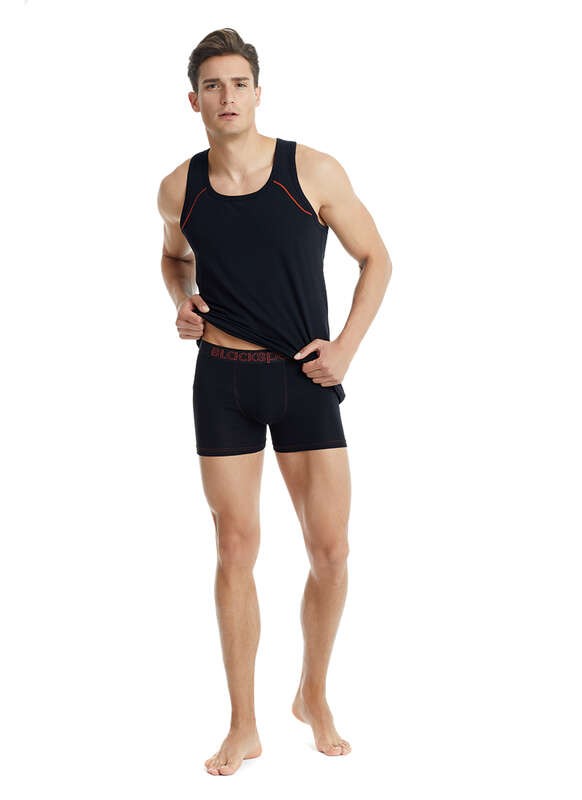 Blackspade Erkek Sport Atlet 9754 - Siyah