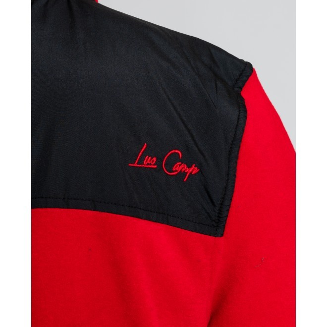 Luo Camp-01  Half-Zip Fleece Erkek Yarım Fermuarlı Polar (Kırmızı)