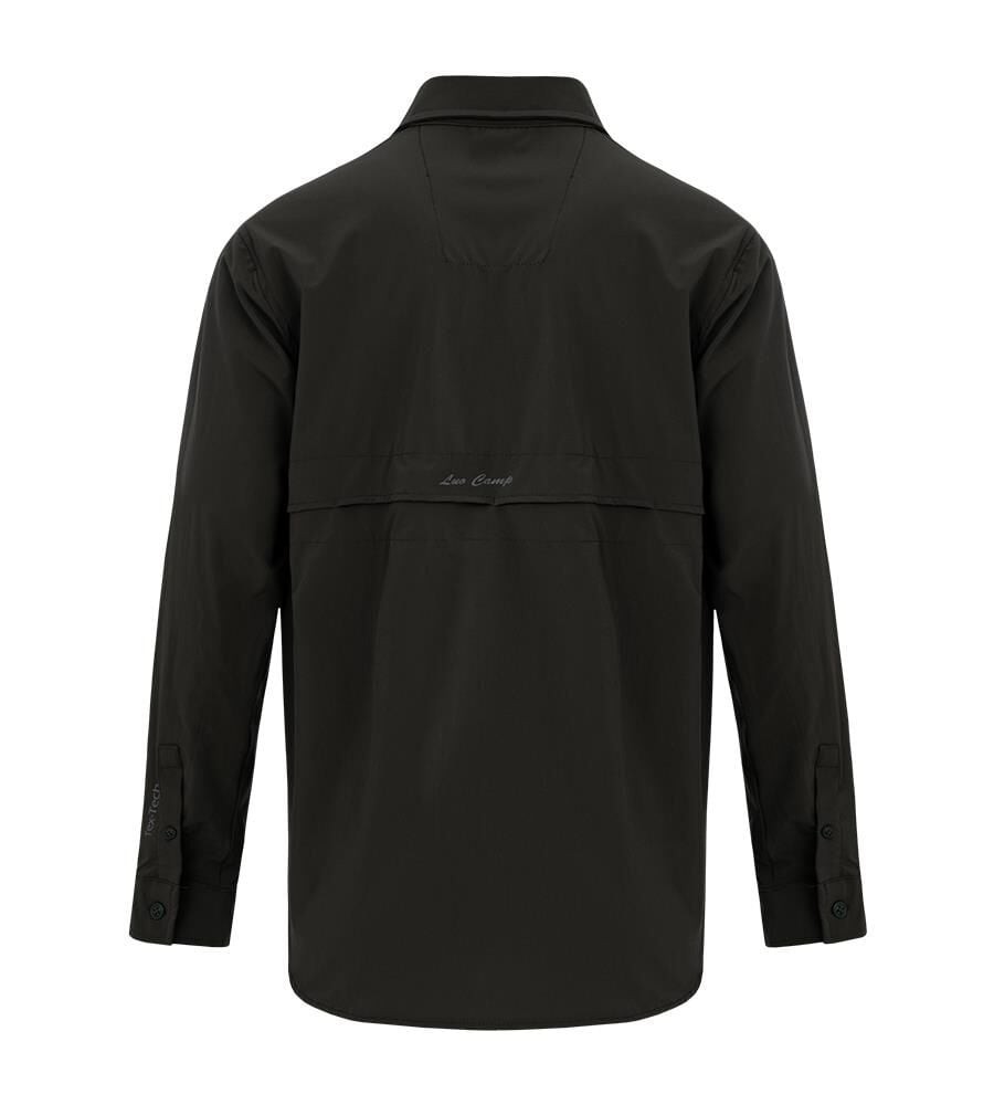 Luo Camp Tex-Tech Erkek Uzun Kollu Outdoor Gömlek - Khaki