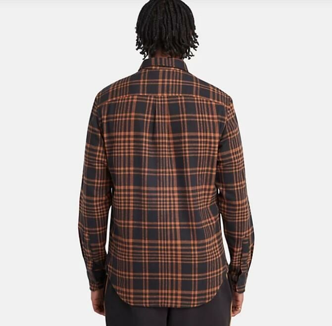 Timberland LS Heavy Flannel Check Regular Erkek Gömlek