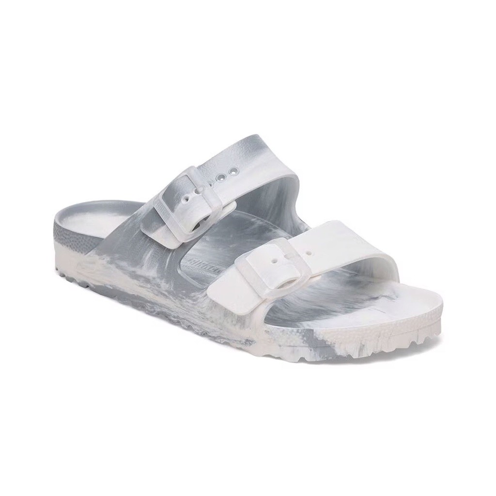 Birkenstock Arizona Eva Metallic Silver Multi