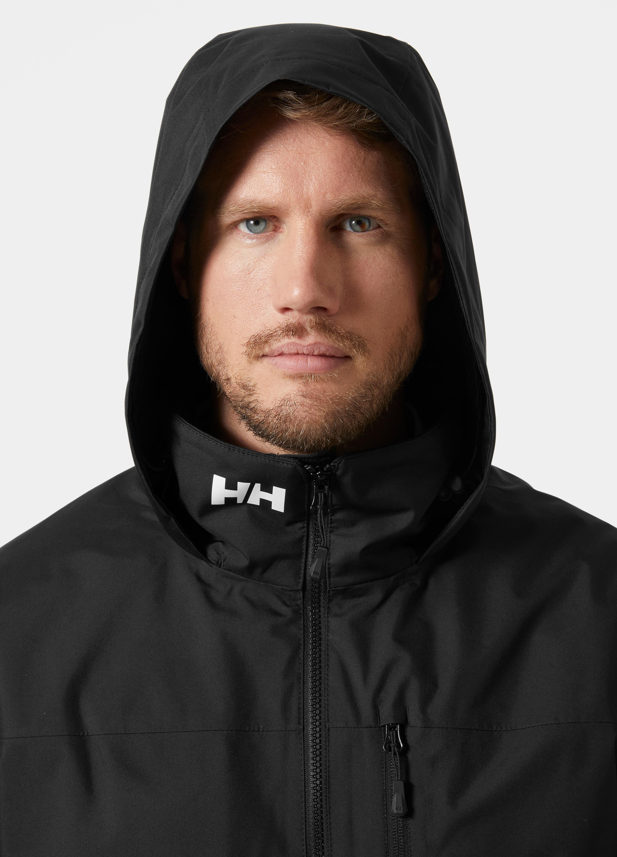 Helly Hansen Crew Hooded Midlayer Mont 2 - Black