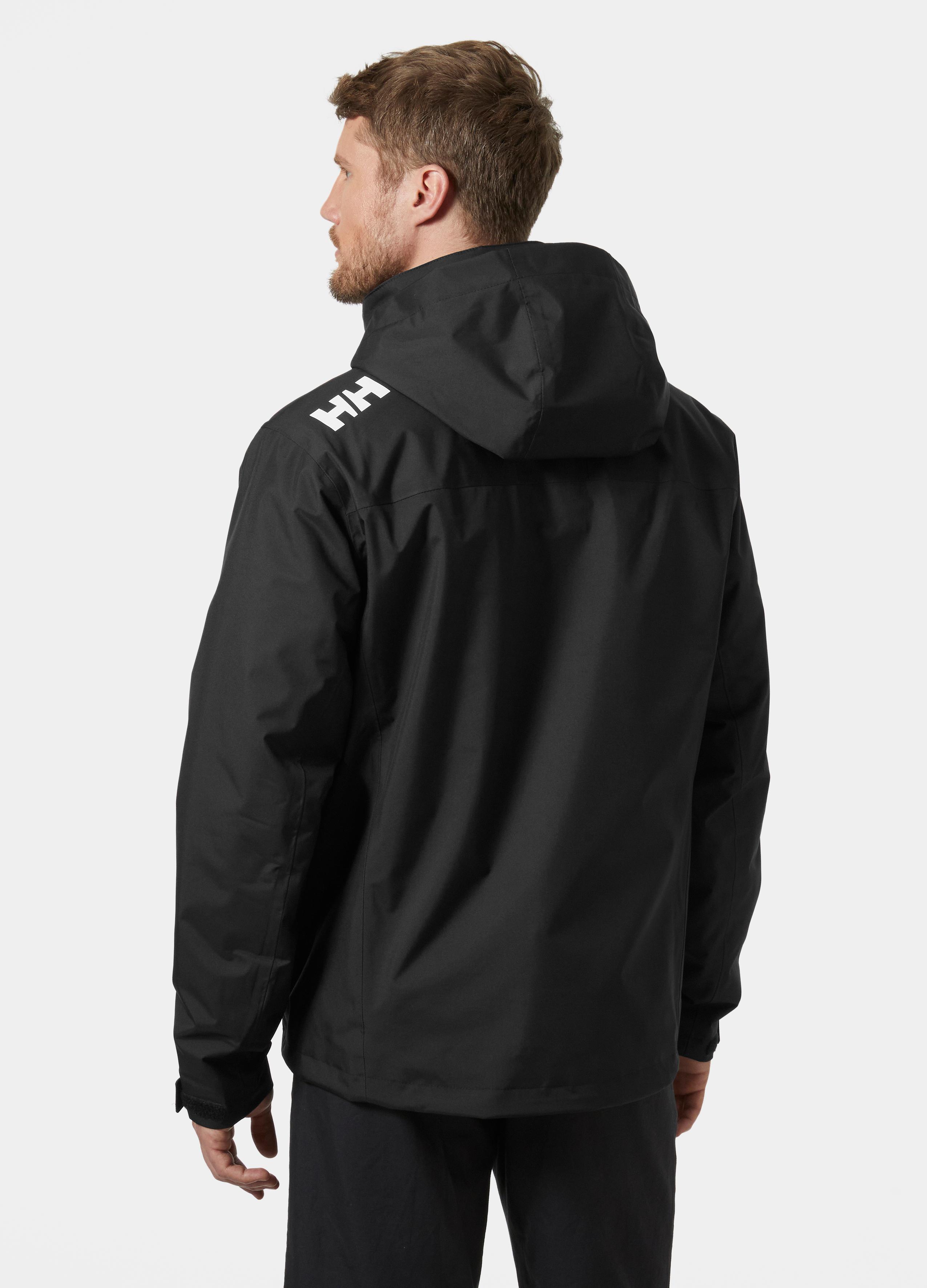 Helly Hansen Crew Hooded Midlayer Mont 2 - Black