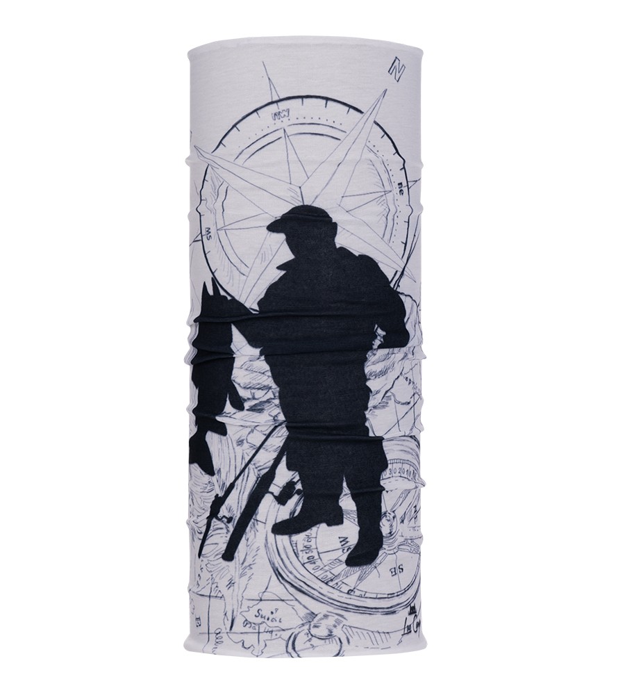 Luo Camp Fish 3 Unisex Beyaz Buff
