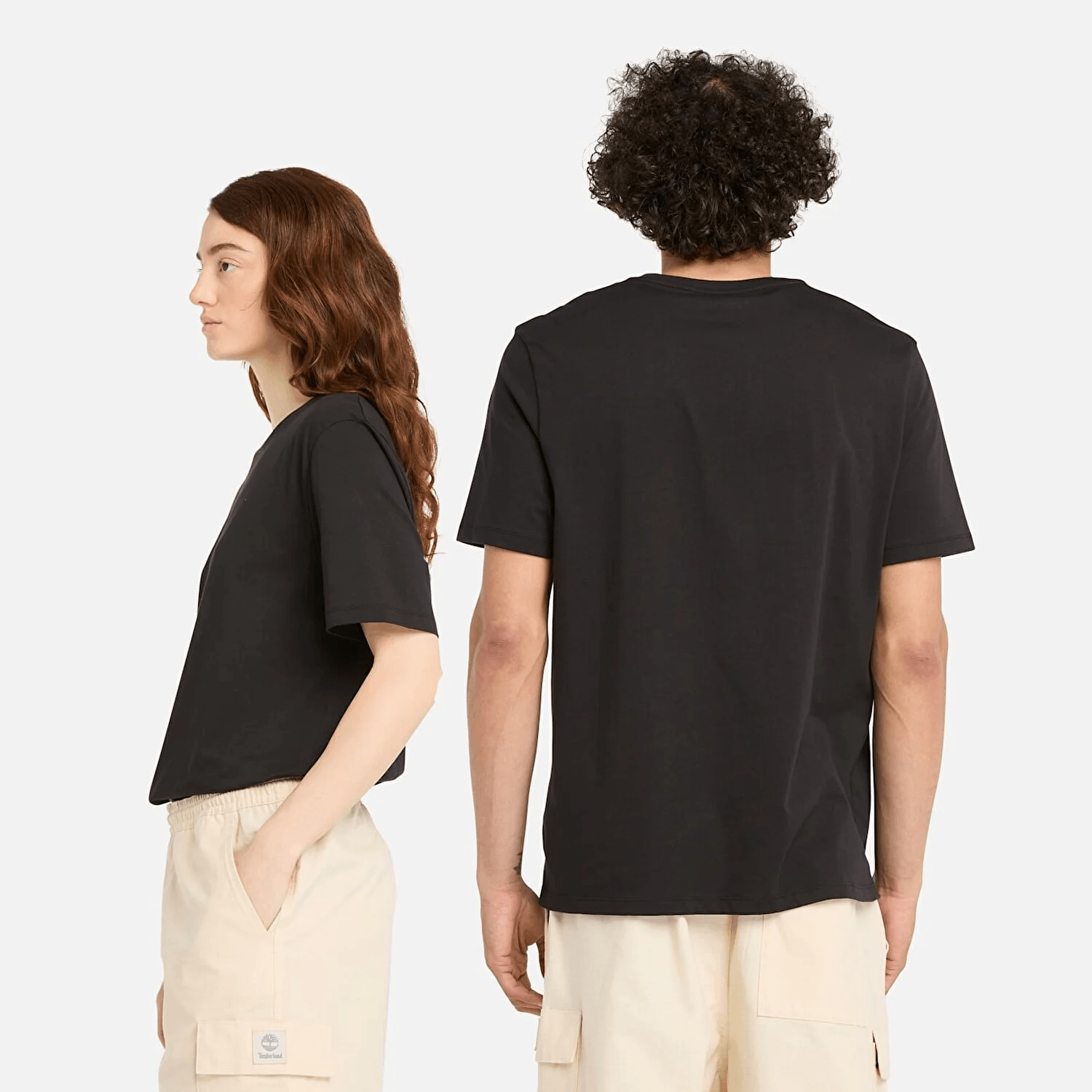 Timberland Logo Baskılı Erkek Kısa Kollu T-Shirt