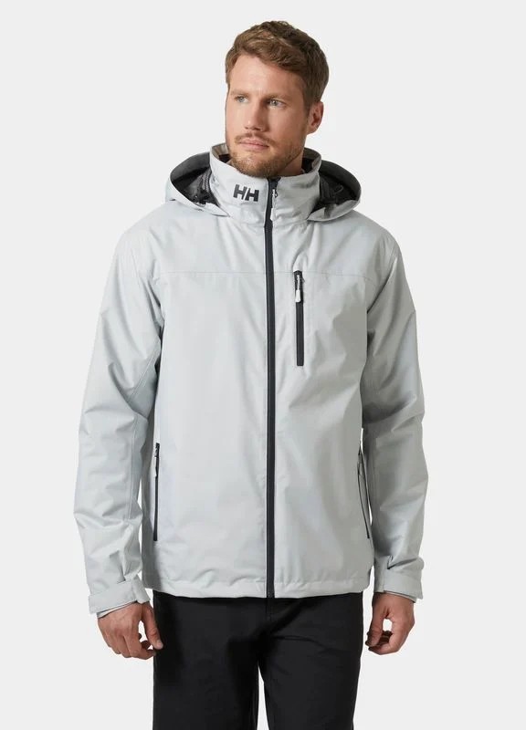 Helly Hansen Crew Hooded Midlayer Mont 2 - Grey Fog