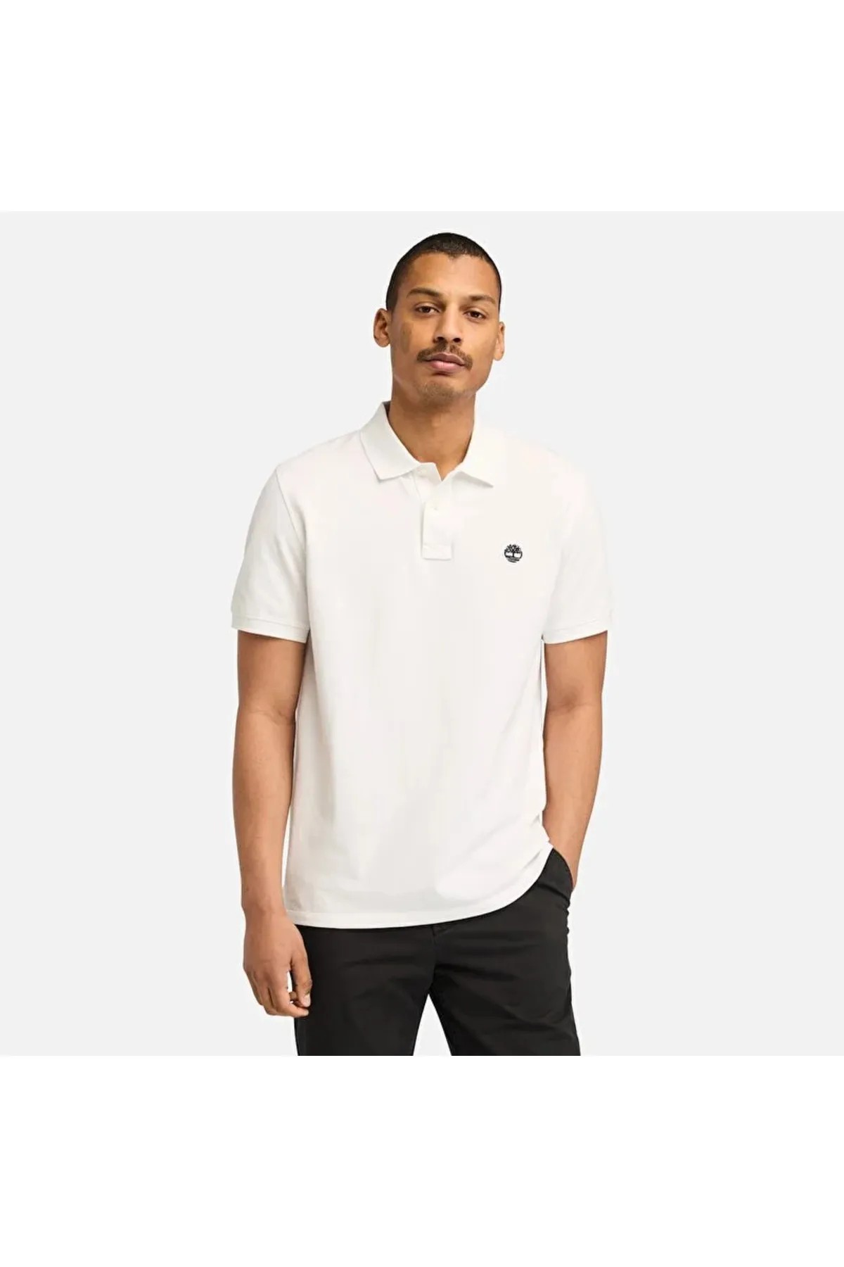 Timberland Millers River Printed Neck Short Sleeve