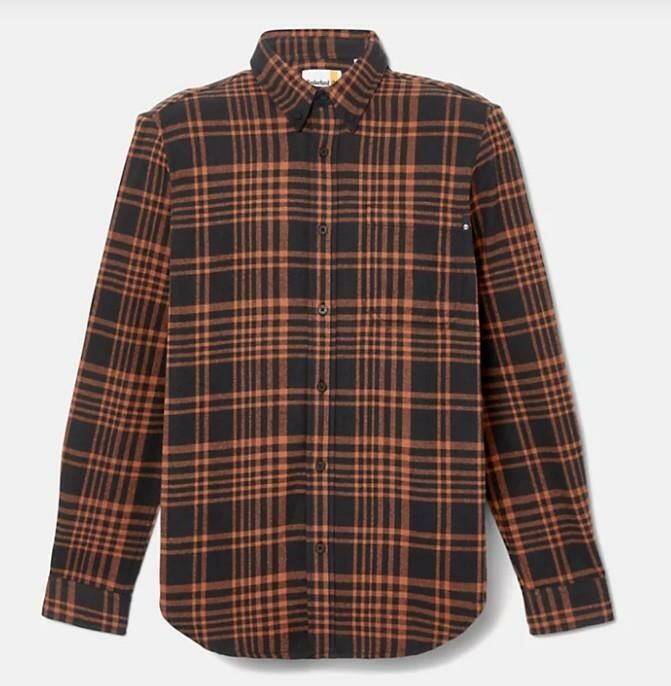 Timberland LS Heavy Flannel Check Regular Erkek Gömlek