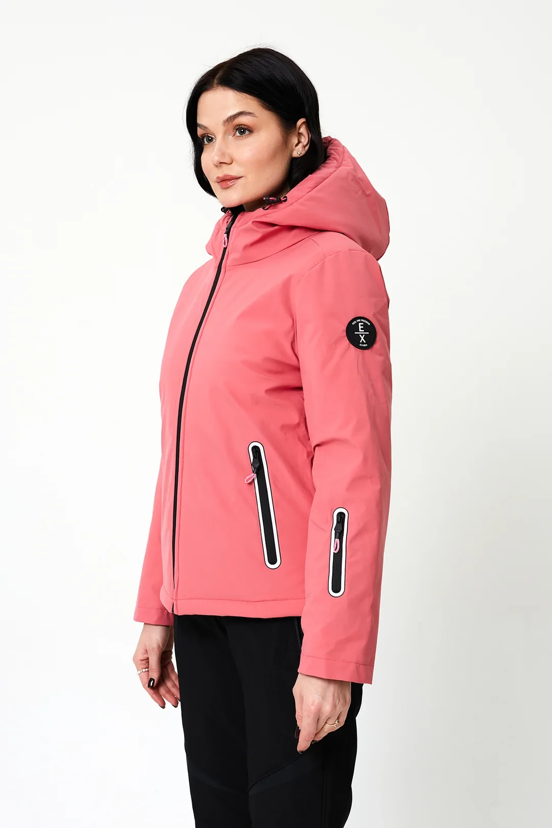 Exuma Kadın Kayak Montu Pink