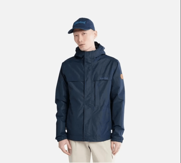 Timberland Water Resistant Shell Full-Zip Hoodie Erkek Ceket
