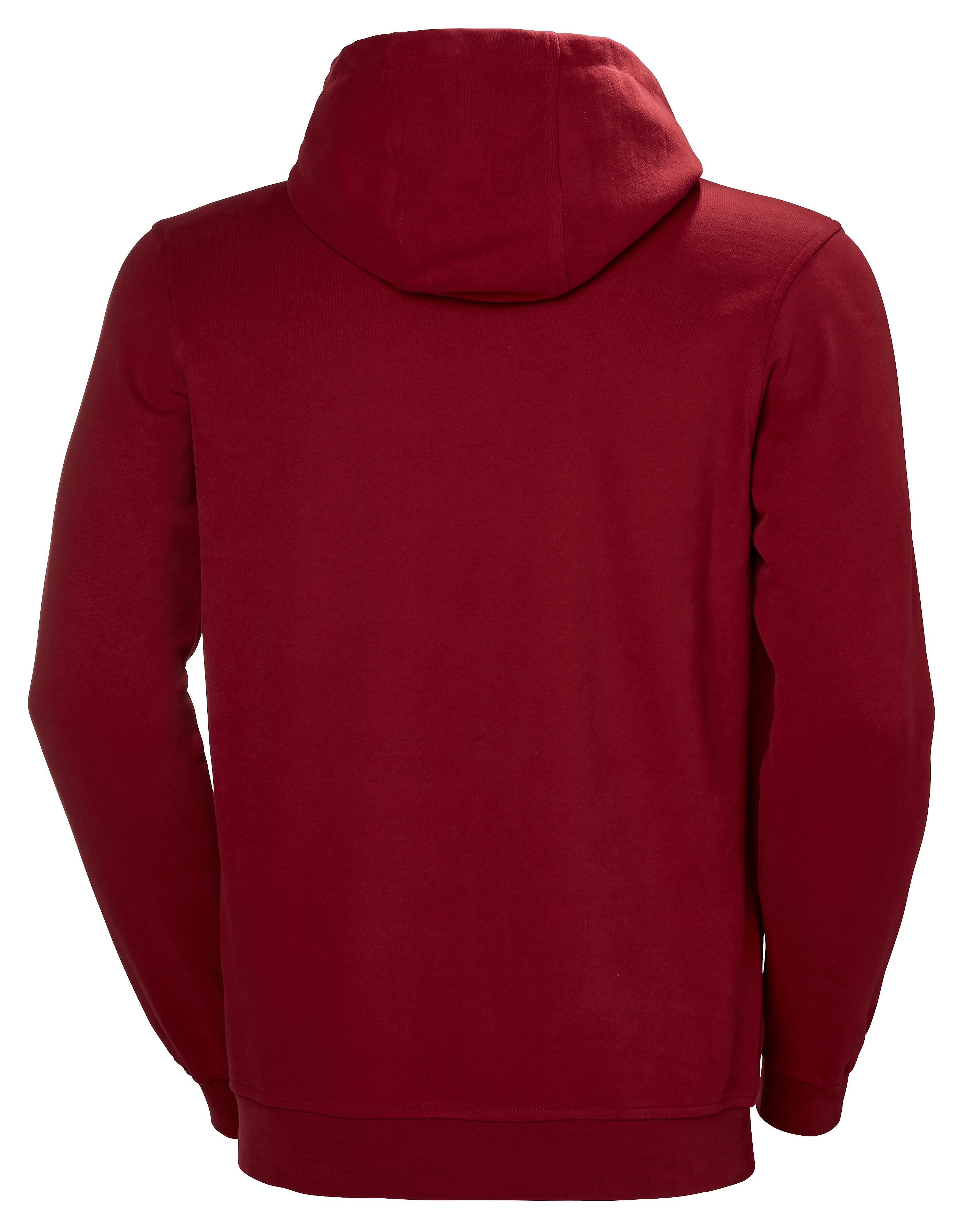 Helly Hansen Hh Logo Kapüşonlu Erkek Sweatshirt - Bordo