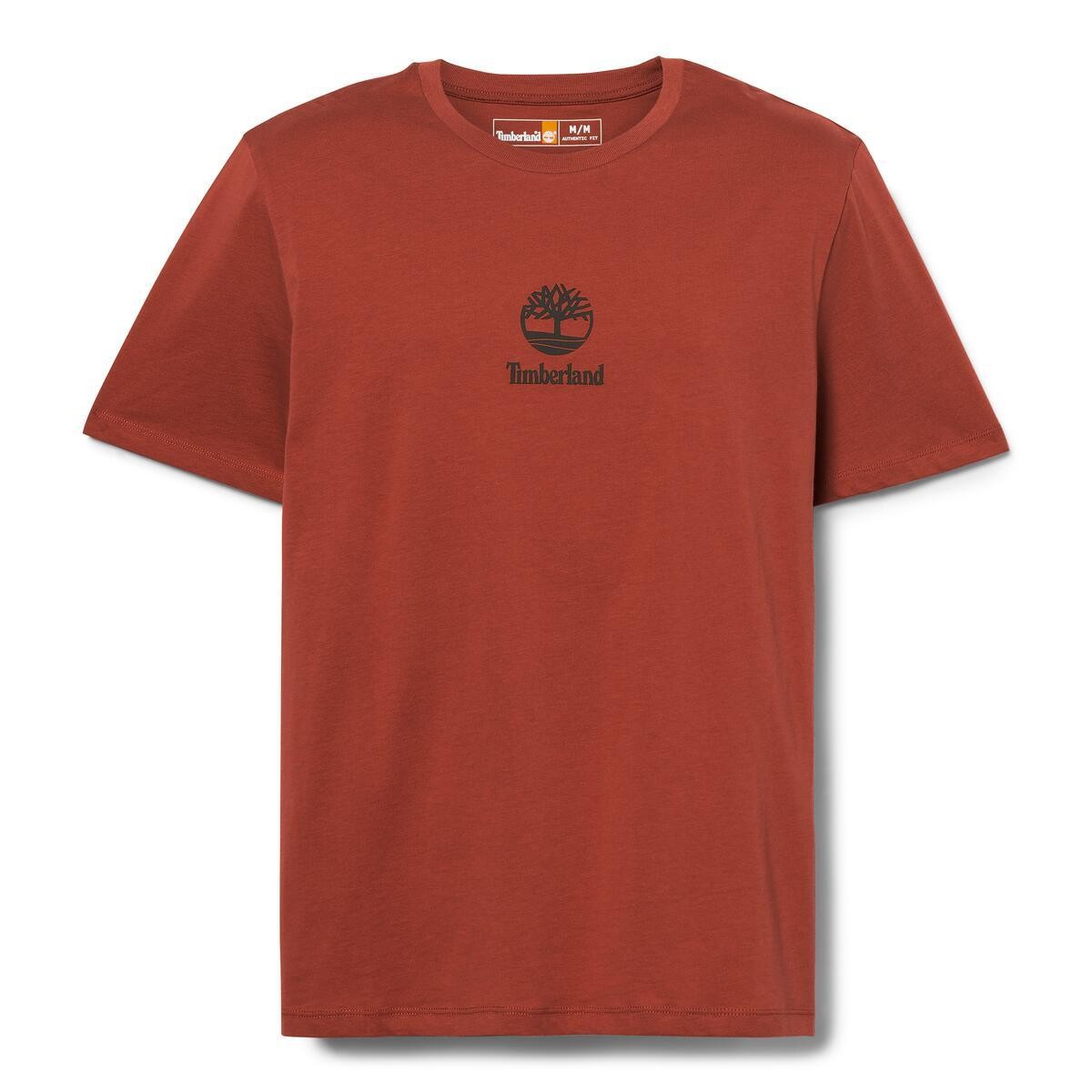 Timberland Logo Baskılı Erkek Kısa Kollu T-Shirt