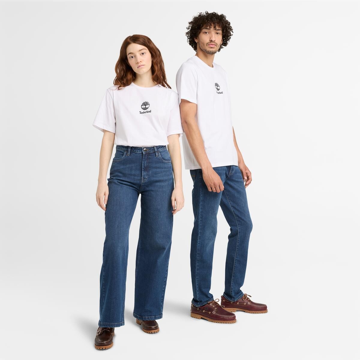 Timberland Logo Baskılı Erkek Kısa Kollu T-Shirt