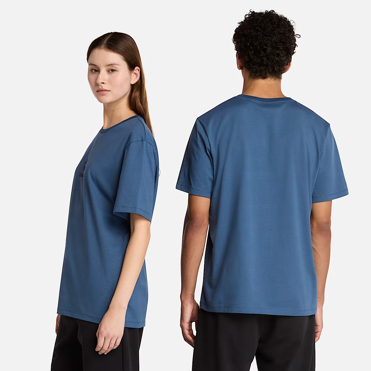 Timberland Logo Baskılı Erkek Kısa Kollu T-Shirt