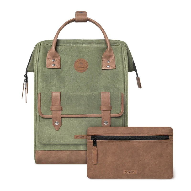 Cabaia Waxed Cotton Nicosia Medium Sırt Çantası