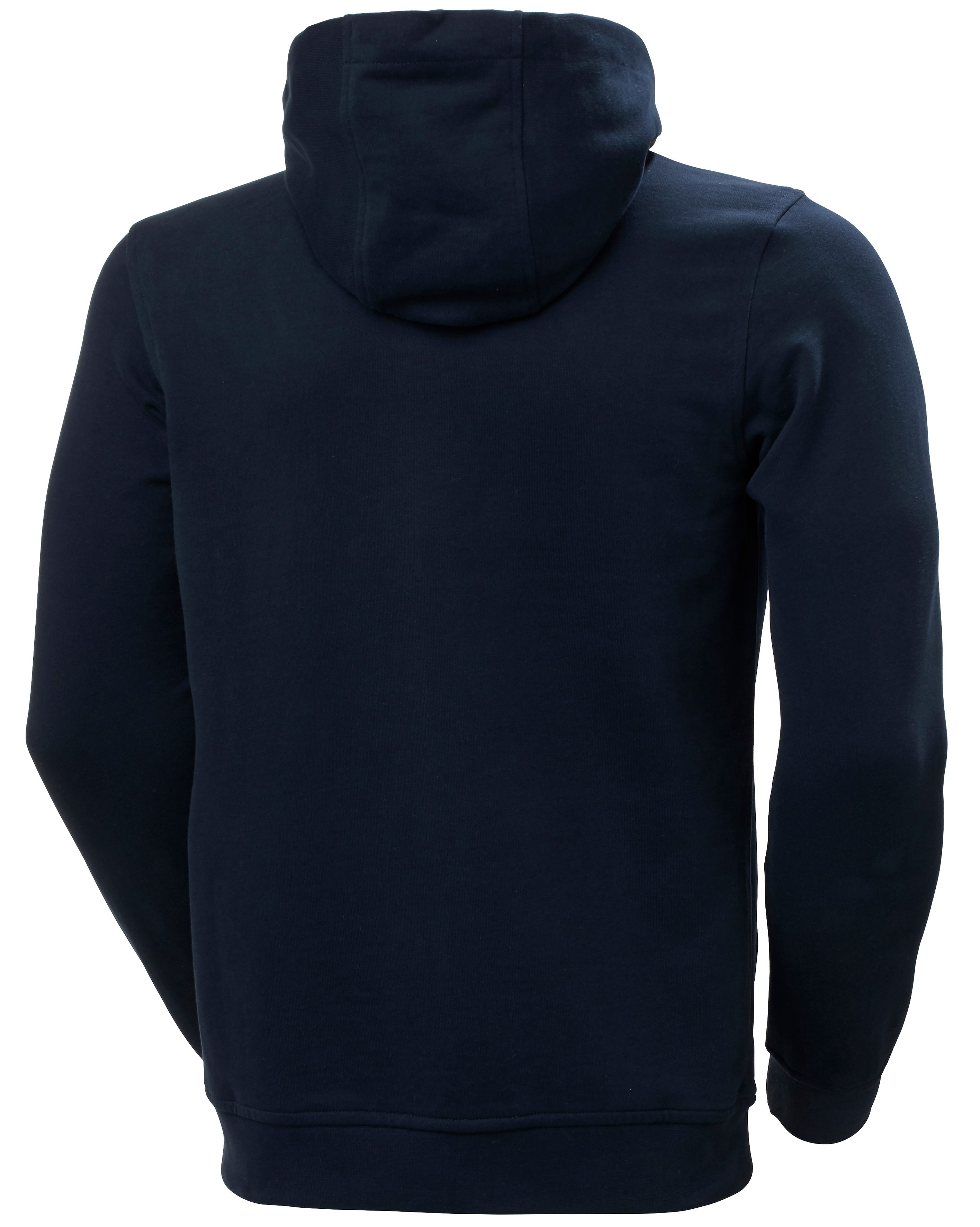 Helly Hansen Logo Full Zip Hoodie Kapüşonlu Erkek Sweatshirt - NAVY