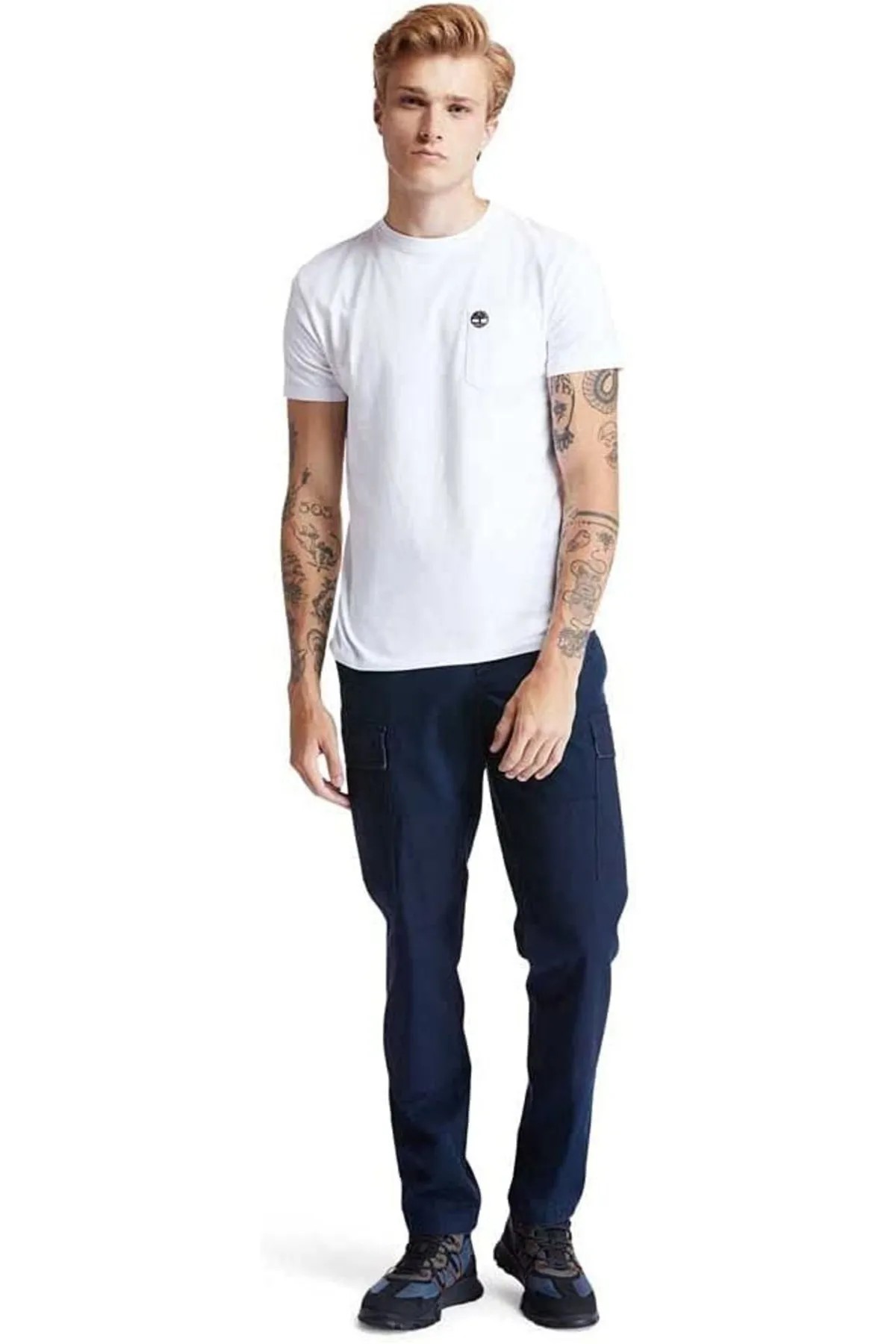Timberland Dunstan River Chest Pocket Erkek Kısa Kollu T-Shirt