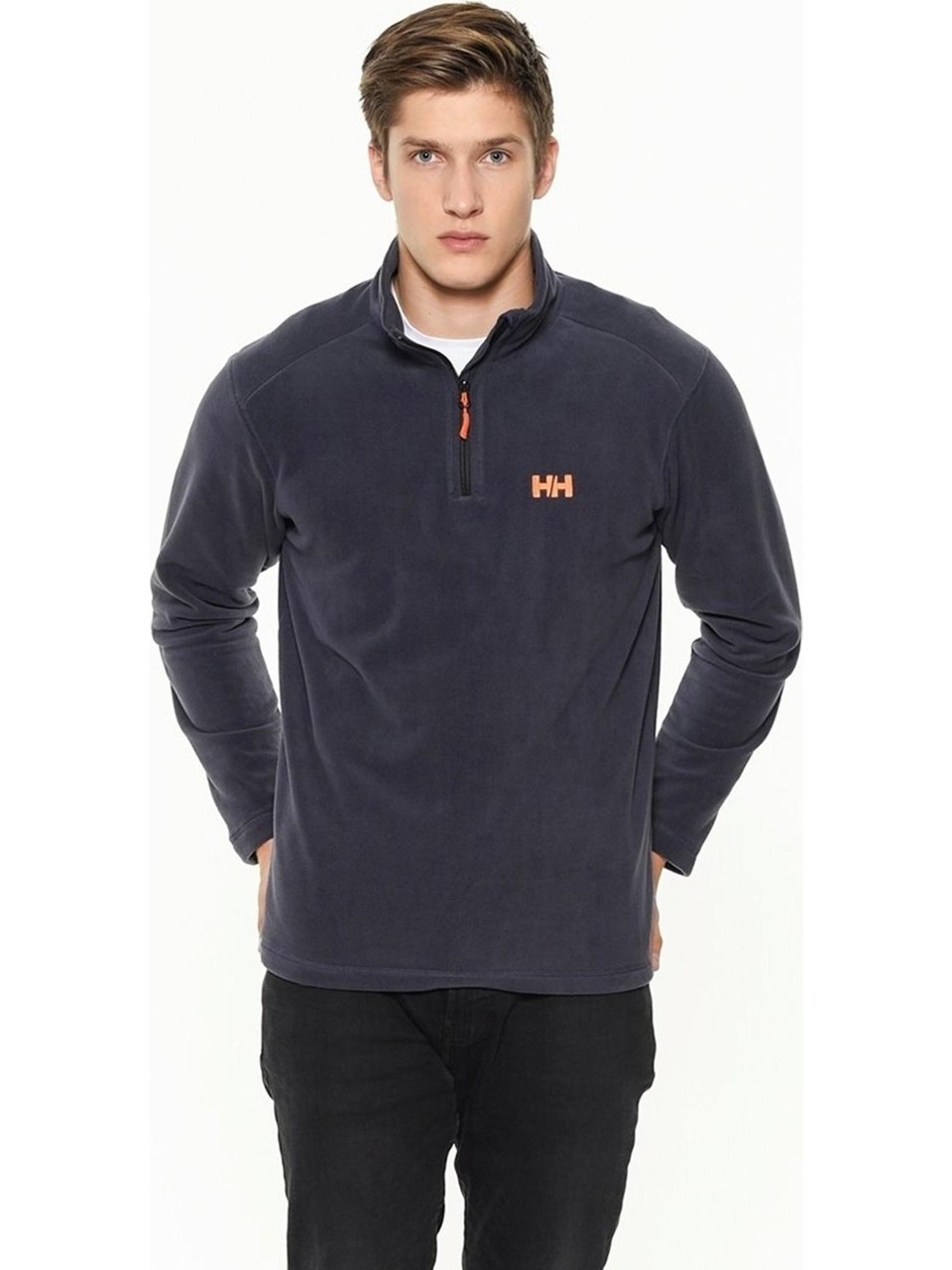 Helly Hansen Mount Polar Fleece - Graphit Blue Stripe