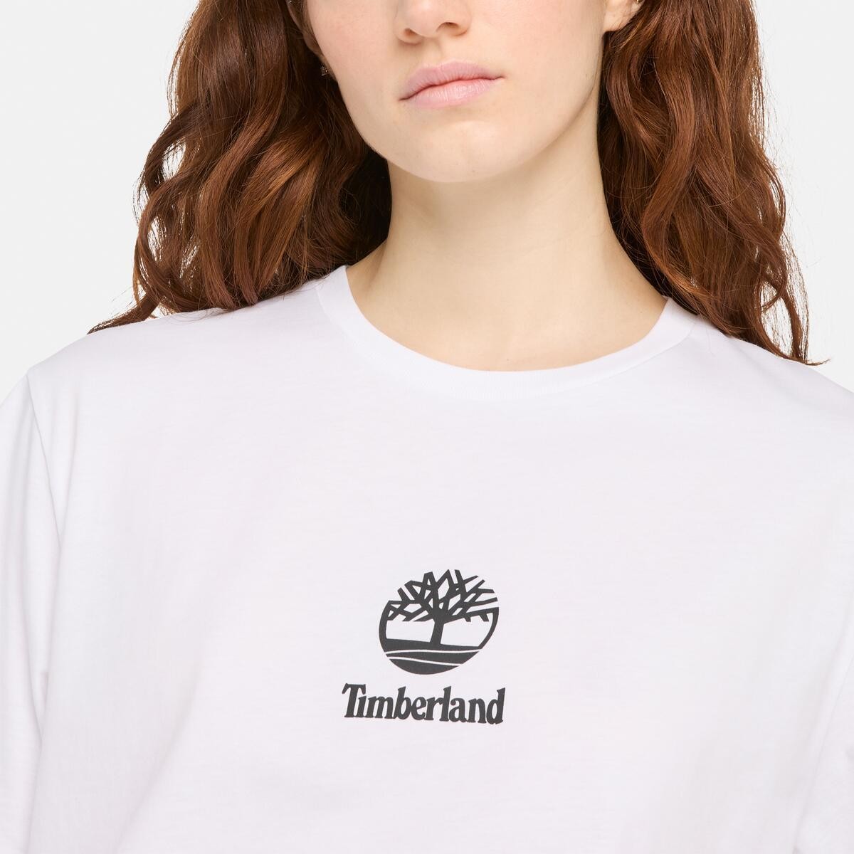 Timberland Logo Baskılı Erkek Kısa Kollu T-Shirt