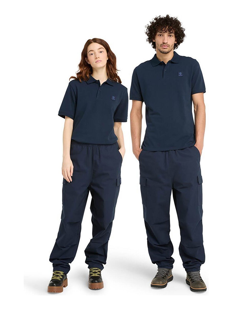 Timberland Woven Badge Polo Yaka T-Shirt