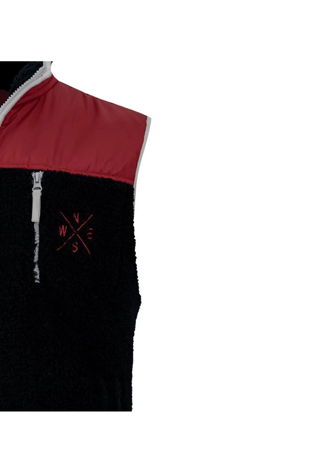 Luo Camp Lifestyle Erkek Yelek - Navy/Red