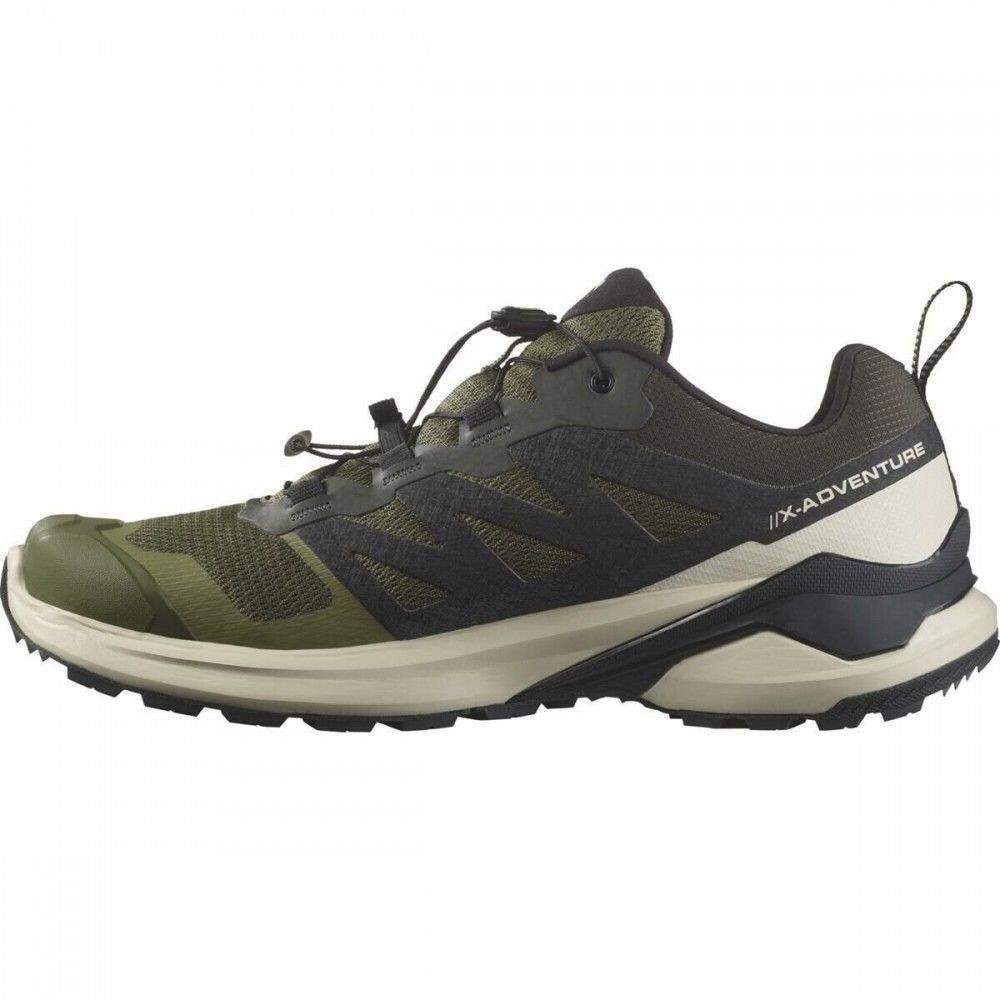 Salomon X Adventure Olive Night/Rainy Day Black